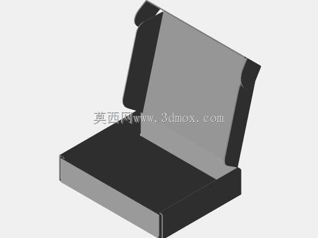 纸板信箱封闭式盖子:w/4种尺寸(XS、S、M、L、XL)