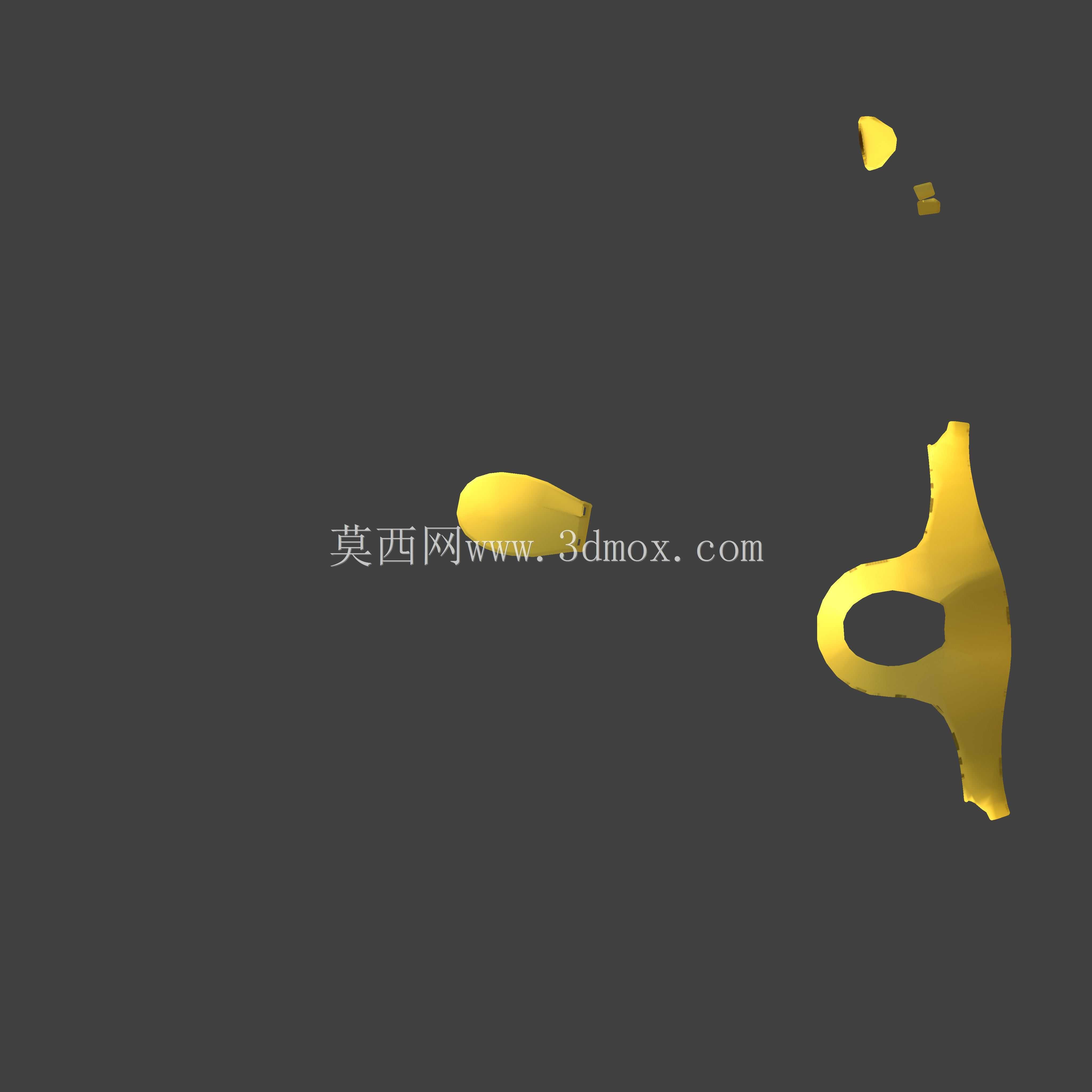 ���г���������ɫ�����Ͷ����3Dģ��