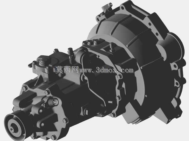 汽车变速器——Revopoint MINI 2三维扫描仪的三维扫描