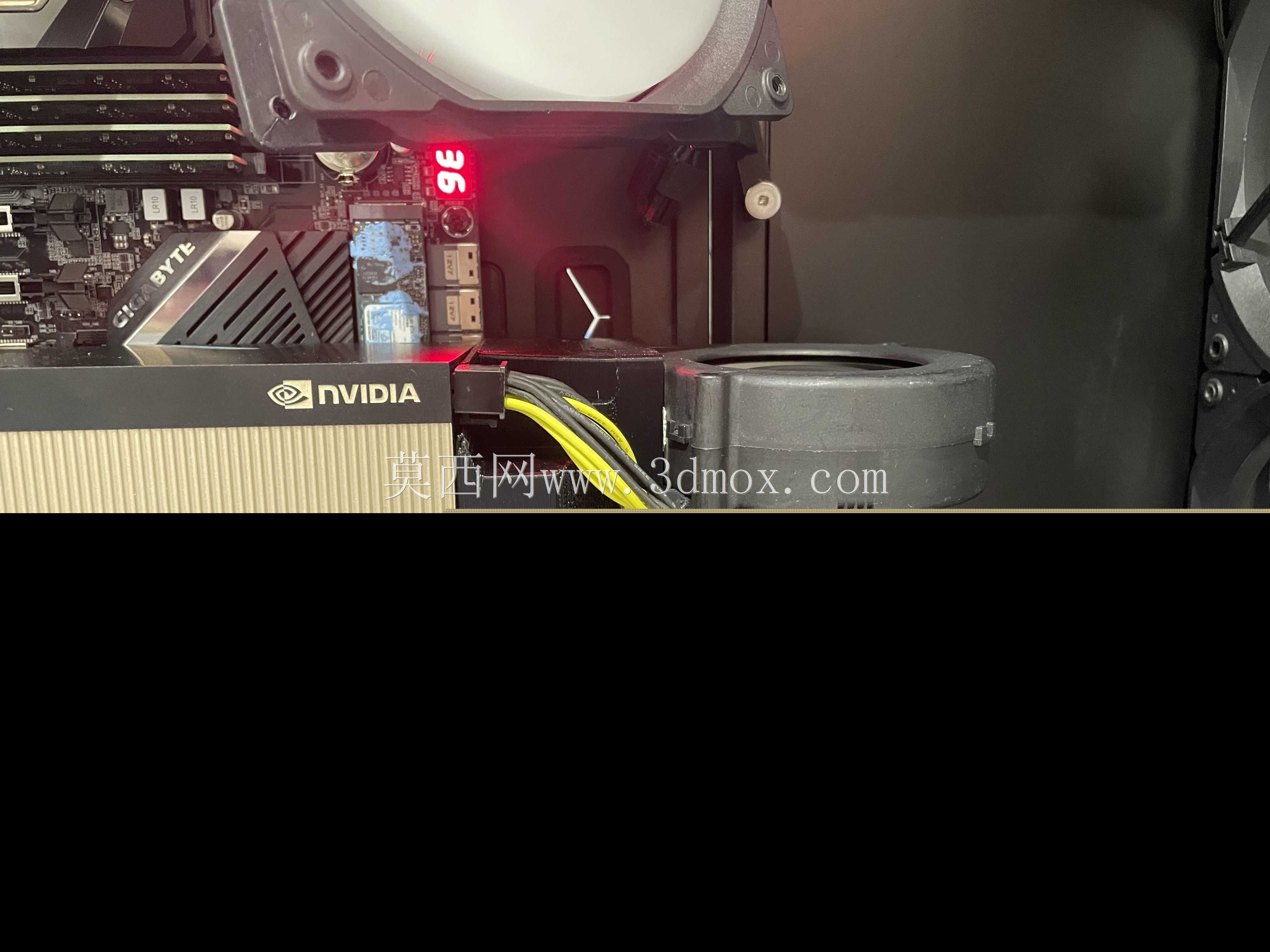 Nvidia A系列鼓风机风扇适配器