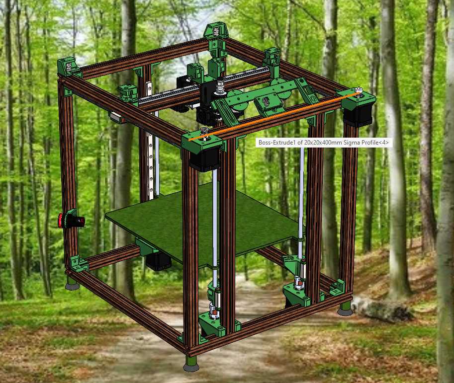 3D打印森林主题