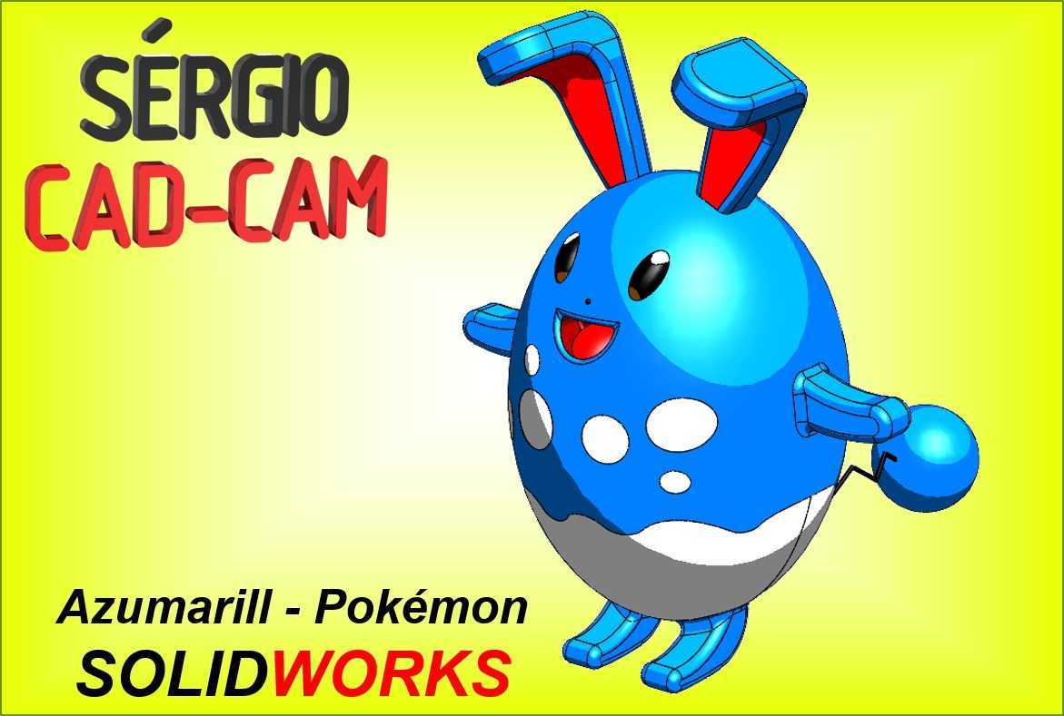 Azumarill ���汦���������� CAD CAM