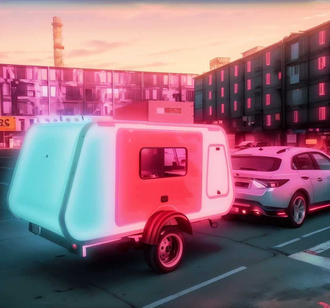 露营车,泪滴形