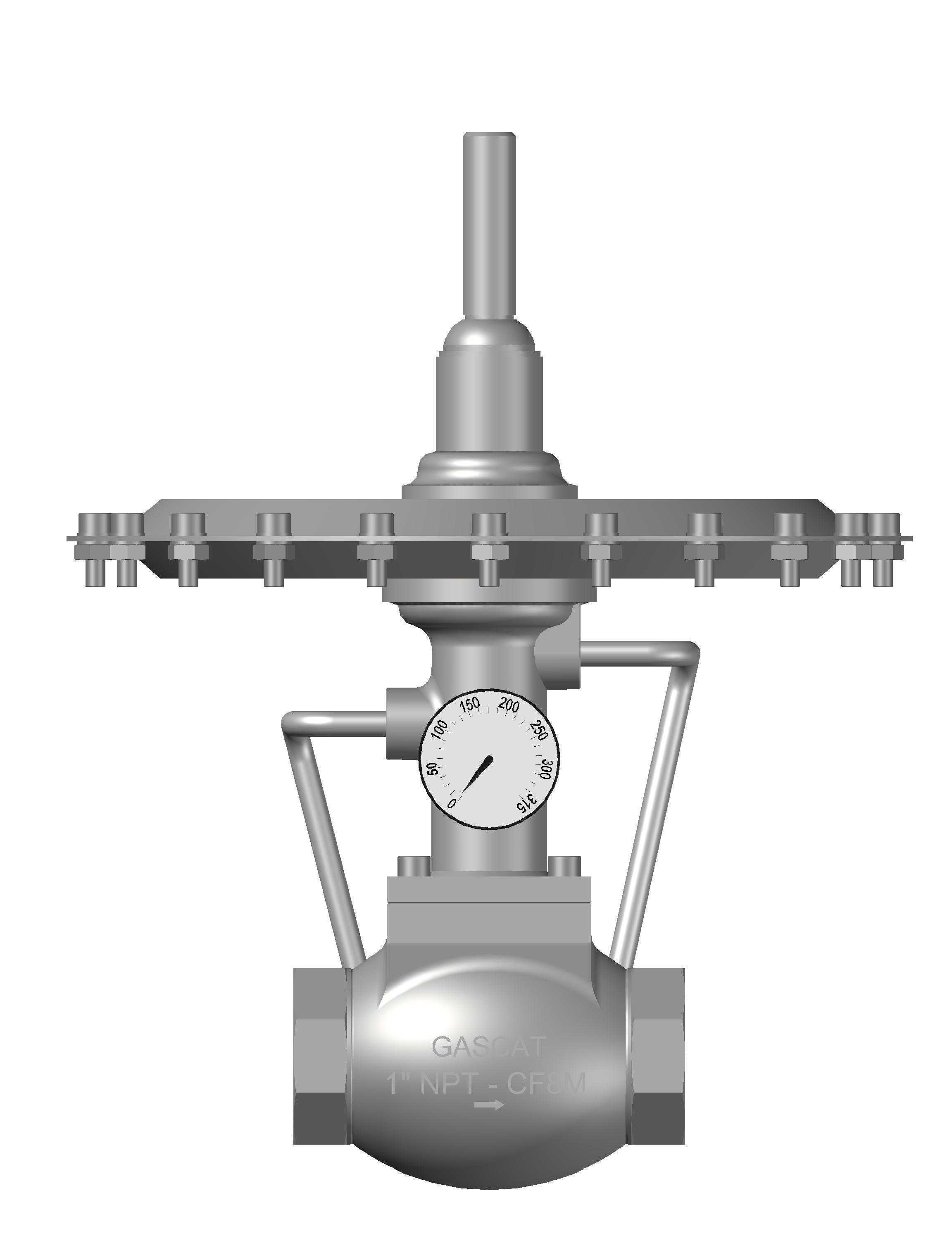 V��lvula Gascat Celtic NPS 1\�� (Pressure Regulator CELTIC DN25)
