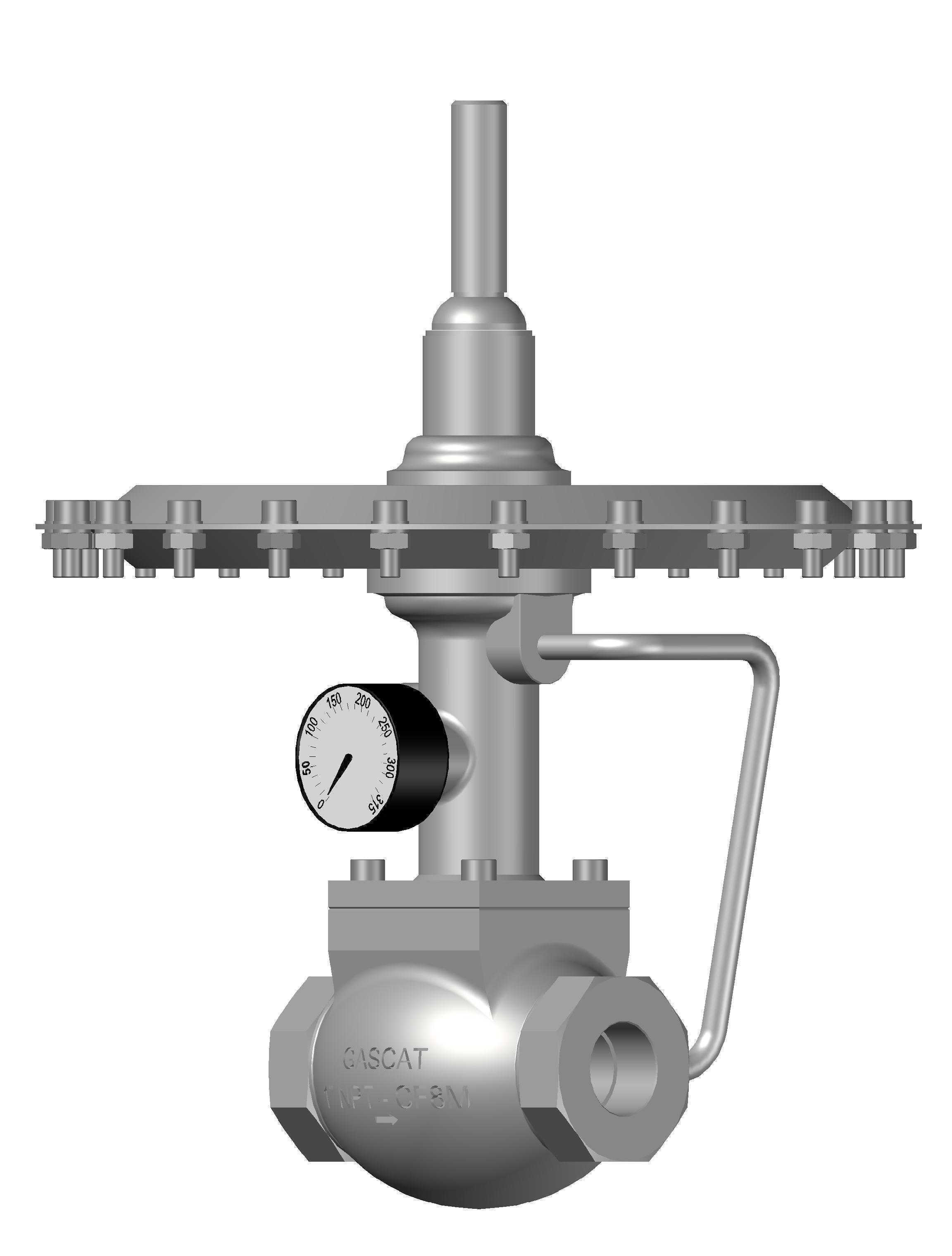 V��lvula Gascat Celtic NPS 1\�� (Pressure Regulator CELTIC DN25)