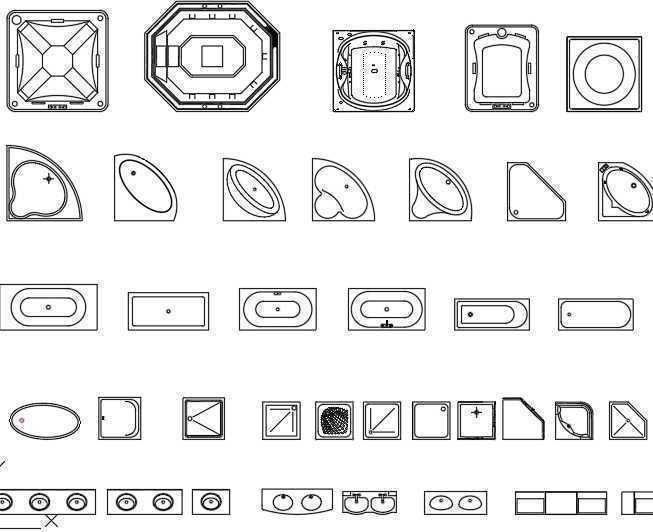 适用于 AutoCAD 的厨房家具管道库