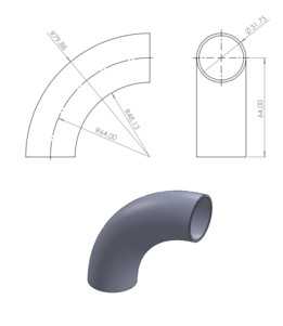 CONEX?O COTOVELO CURVA 90 X 1.1/4\�� ?31��75mm