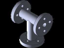 FRP tee dn 25