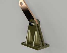 SolidWorks中的枢轴设计