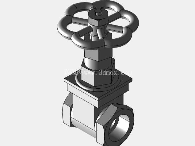 闸阀 - Solidworks 3D建模