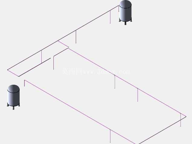 气压管路布置