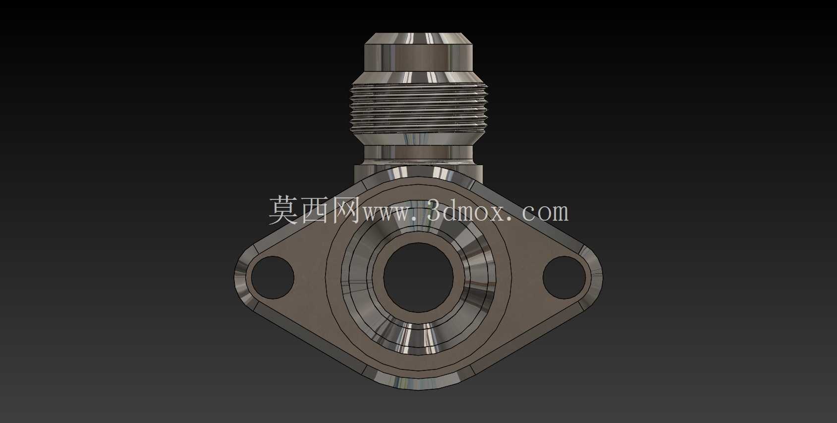����װ������Һѹ��������ͷ �C 3D CAD ģ�ͣ��������ͼ��