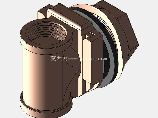 1" 无坑适配器,适用于 5"-8" 套管(Merrill MBNL50 型)