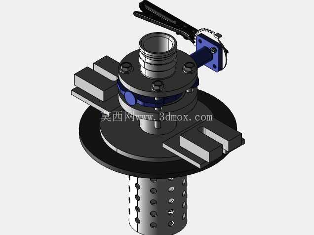 BM3400 磨机排料系统,通过 3 英寸软管和 F 型凸轮锁接头进行排料