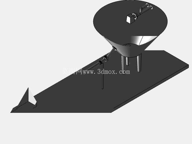 Union de cono y prensa con tuberia inox DN100