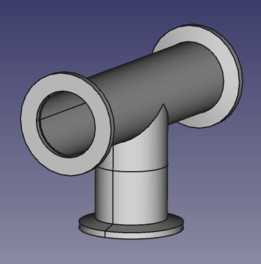 ISO-KF DN 25 T �ν�