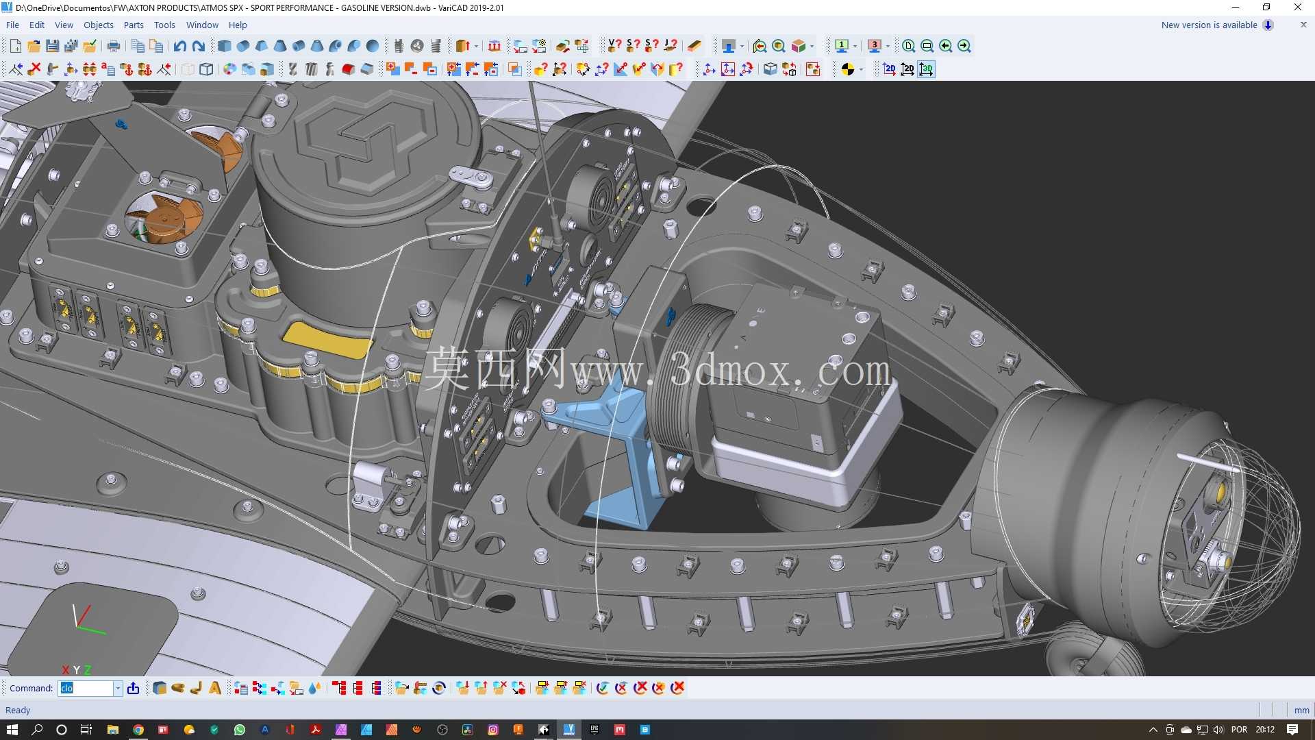 适用于 Phase One iXM-RS150 相机的云台稳定系统