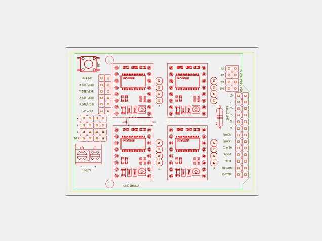 Arduino Uno CNC 4 轴