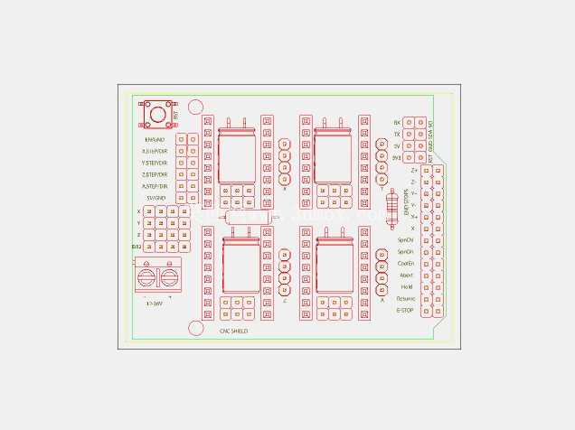 Arduino Uno CNC 4 轴