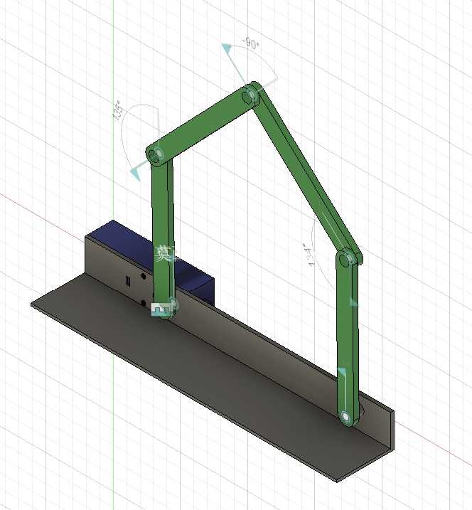 五杆机构示例(Autodesk Fusion 360)