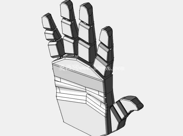 SolidWorks机器人手绘图V1,SolidWorks Robotik El ?izimi