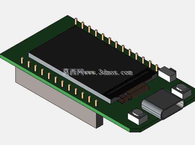 TTGO T-Display esp32 虚拟模型