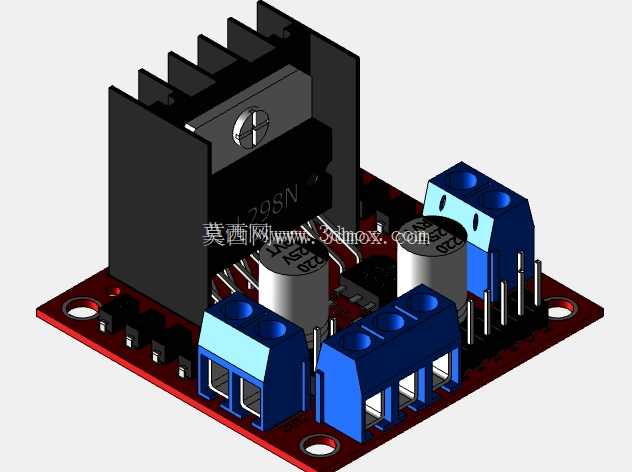 避障遥控车 – 完整 SolidWorks 装配图(Arduino、6 个超声波传感器、4 个电机)
