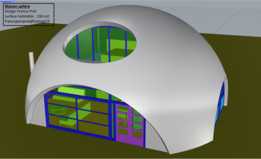 Maison sphere