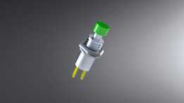 PBS-110-DC177-Push button-button_Green_7mm