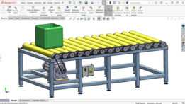 SOLIDWORKS ZINCIRLI KONVEY?R TASARIMI