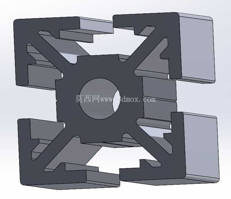 4040 ŷʽ�ͲĹ��� SolidWorks ģ��