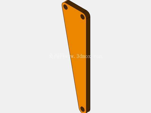 SolidWorks中的行走腿机构