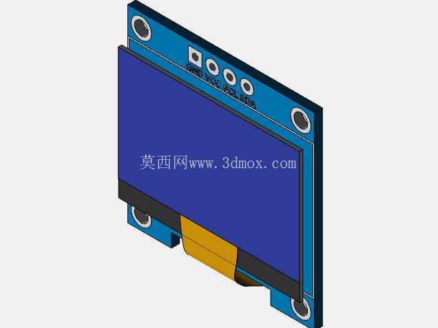OLED 0.96Ӣ�� 128x64���أ��ɿ�PCB��