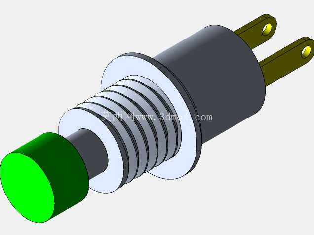 PBS-110-DC177-Push button-button_Green_7mm