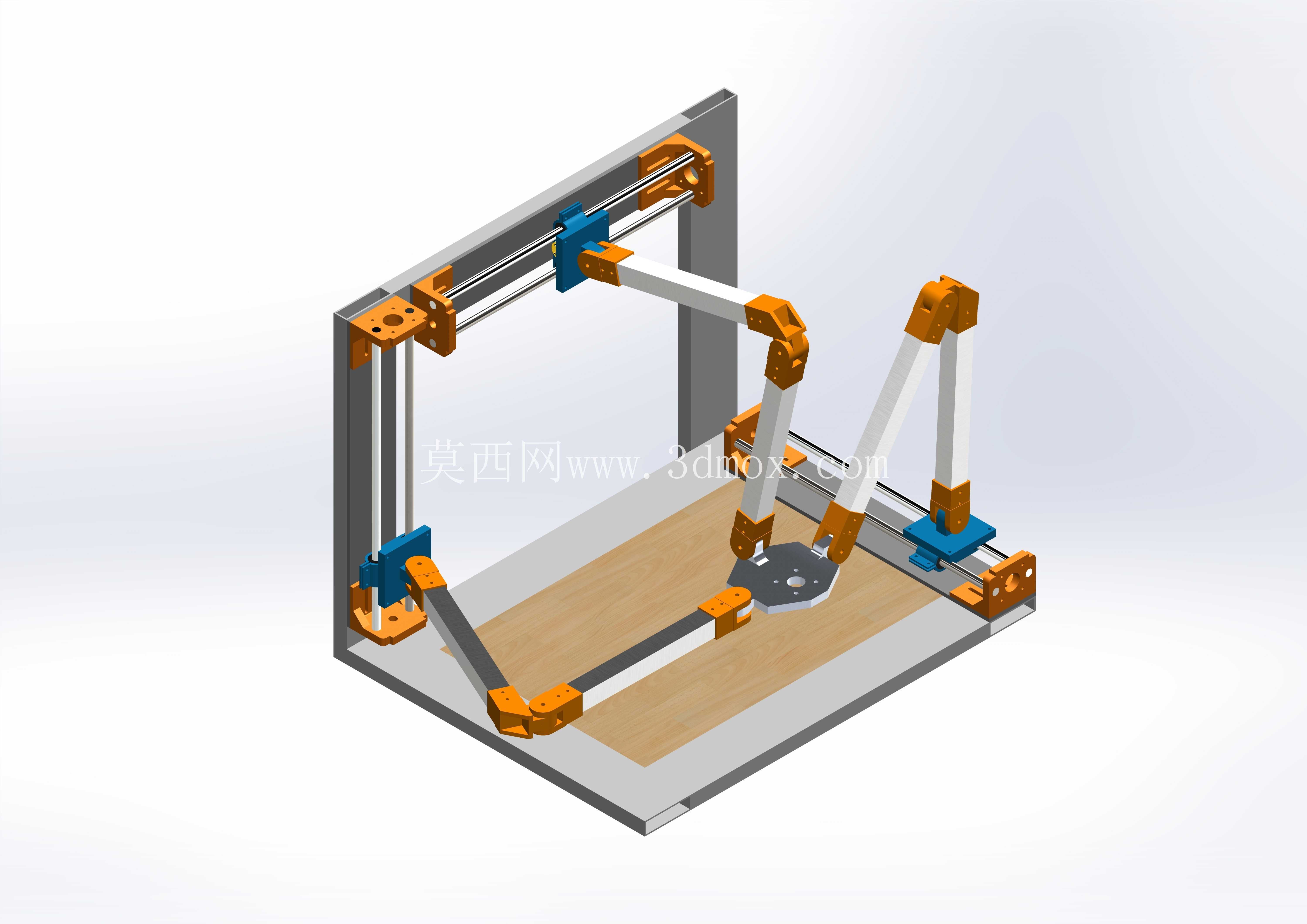 Tripteron 3D���ɶȻ�е��