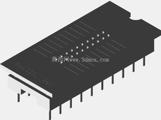 20引脚SO转DIP适配器,适用于电子元件。PA-SOD3SM18-20