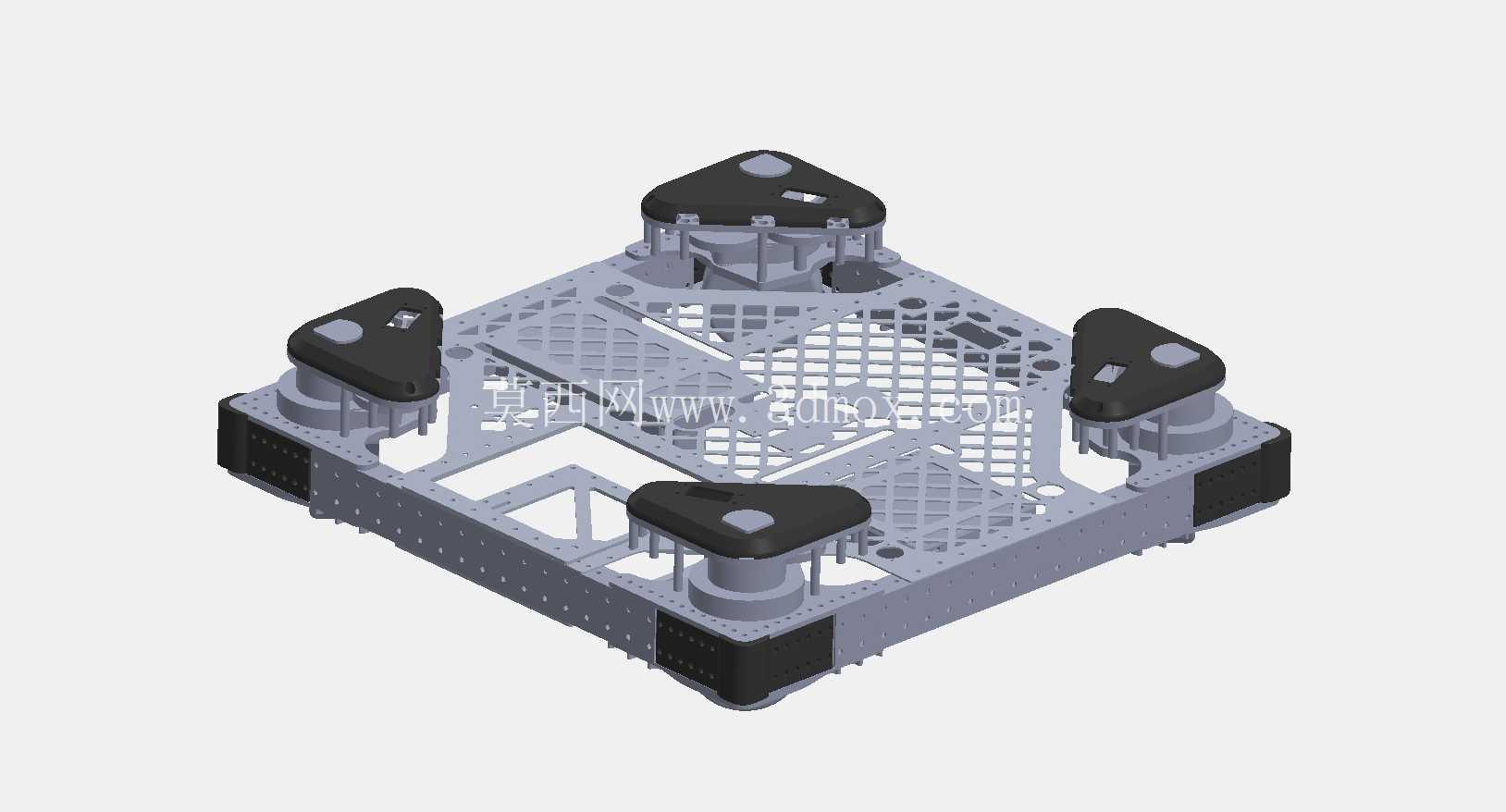 FRC 25x25 Brain Pan Swerve Drivetrain - FRC 3255��SuperNURDs