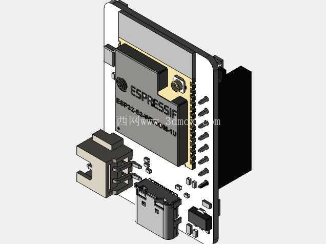 ESP32-S3 N16R8 AI 支持板