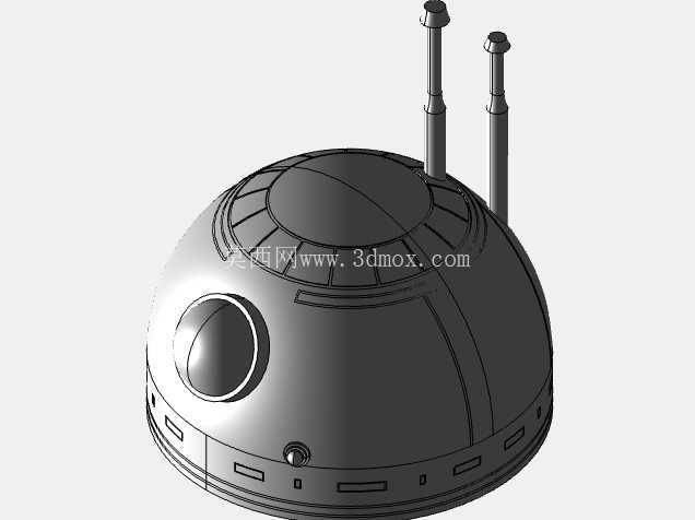 BB-8 机器人 – 星球大战宇航技工机器人(3D CAD 模型)