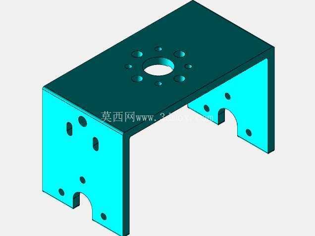 直U型支架