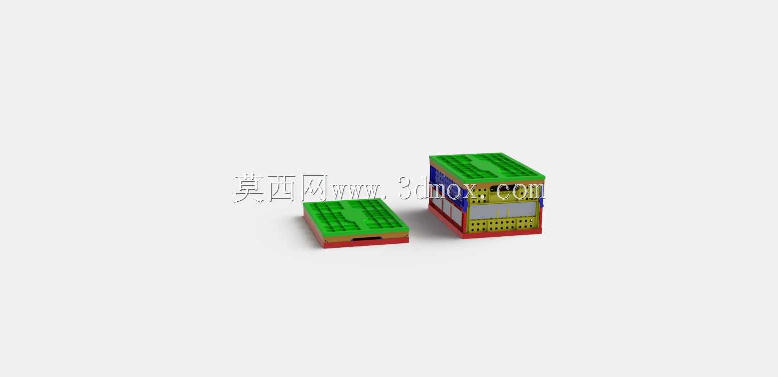 可折叠板条箱