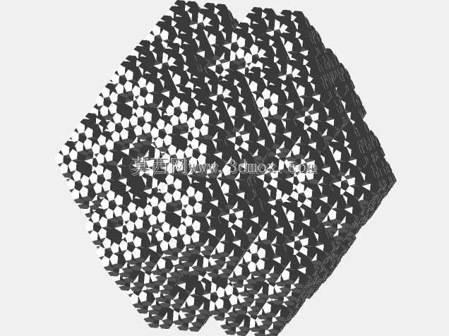 Sierpinski十二面体-3级