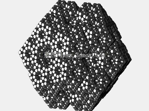 Sierpinski十二面体-3级