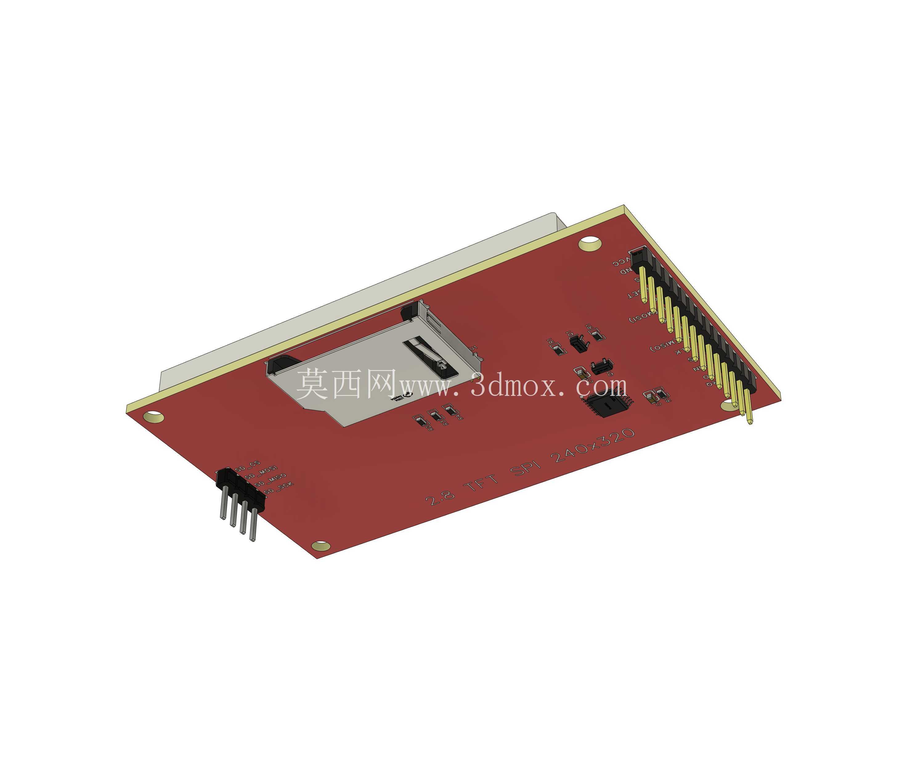TFT LCD 2.8英寸 ILI9341 触摸屏 320x240