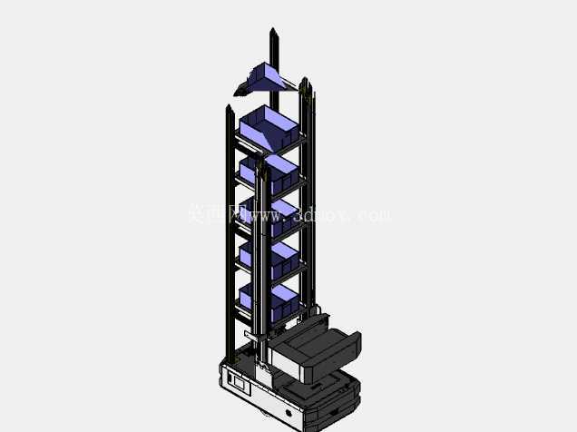 三维存储自动导引车(AGV)