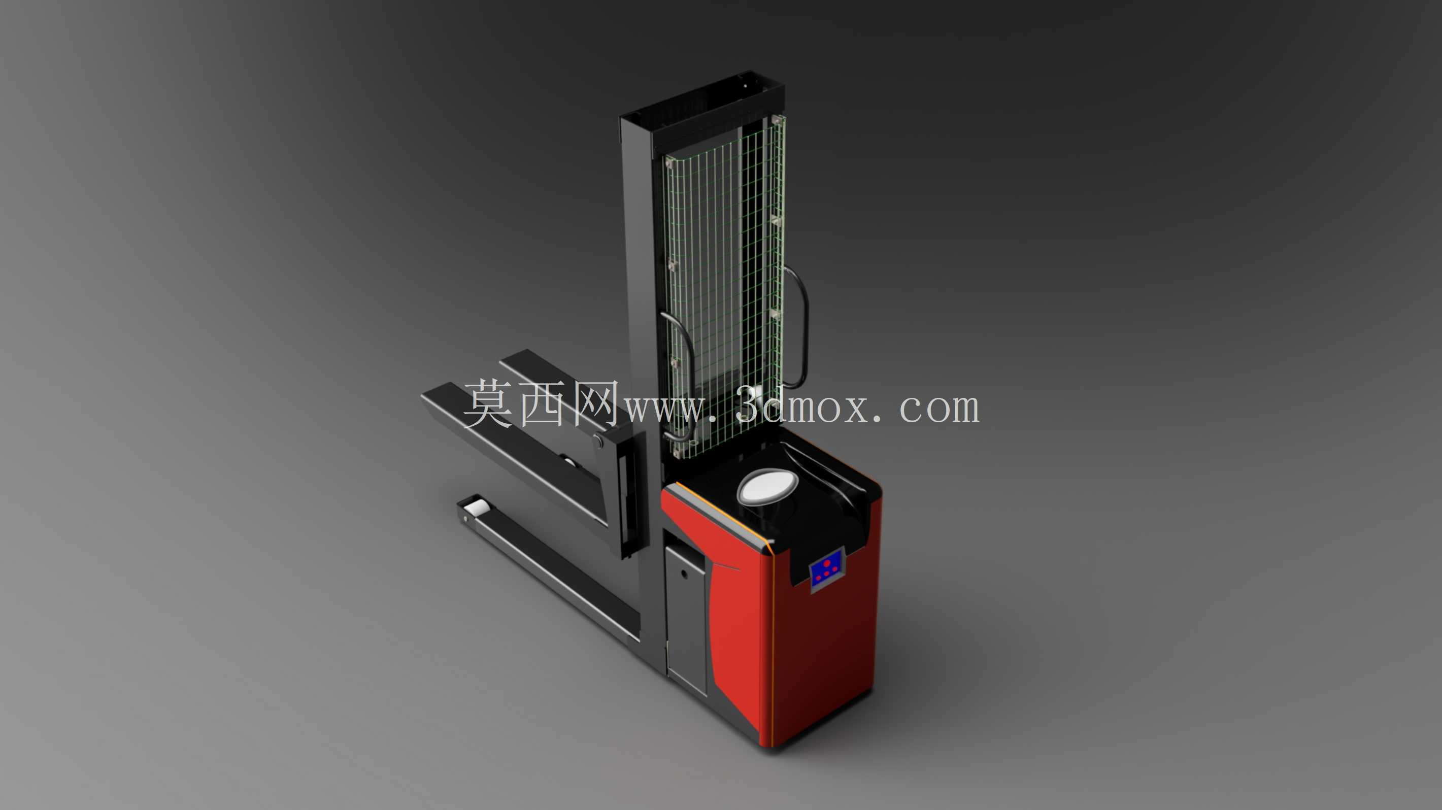 �Զ���������AGV���泵 �C Fusion 360 �ͺ�