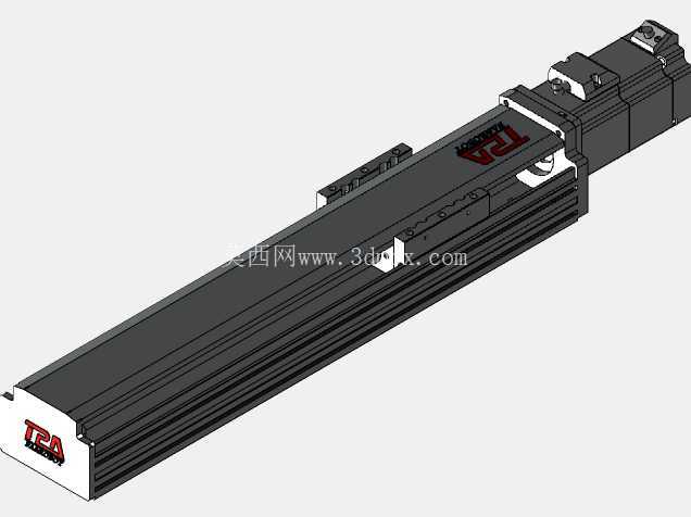 TPA HNR系列滚珠丝杠直线轴半封闭式可选导轨