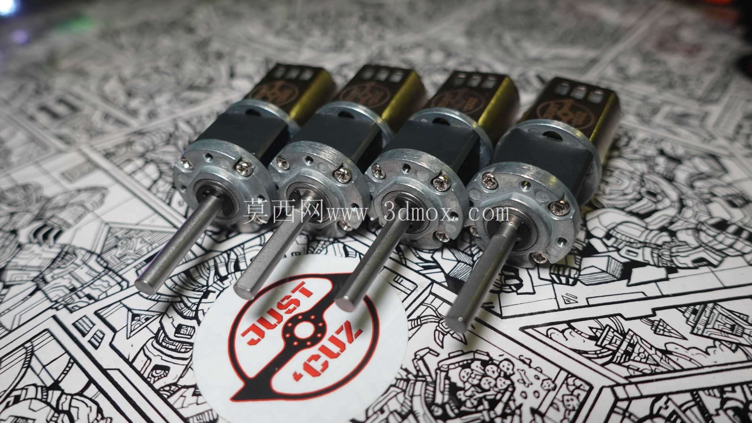 DartBox V2 方形 22mm 行星齿轮电机,适用于战斗机器人