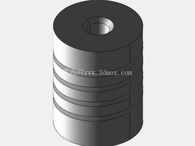 适用于 NEMA 17 的 3D 打印柔性联轴器