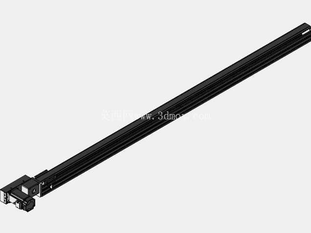 TPA HNB系列皮带直线轴半封闭式可选导轨